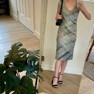 Vintage 90s BCBG Midi Dress